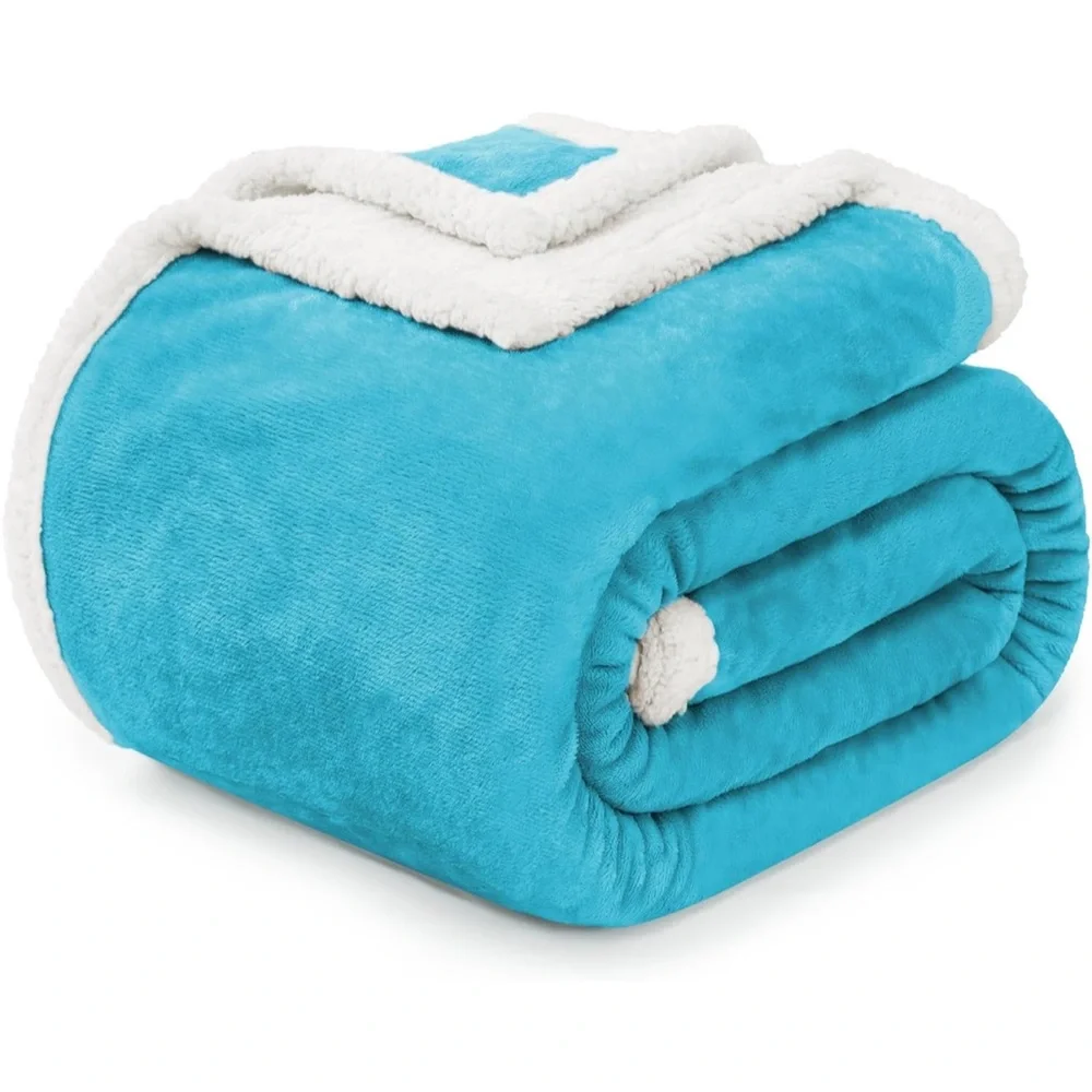 Luxurious Sherpa Fleece throw Blanket